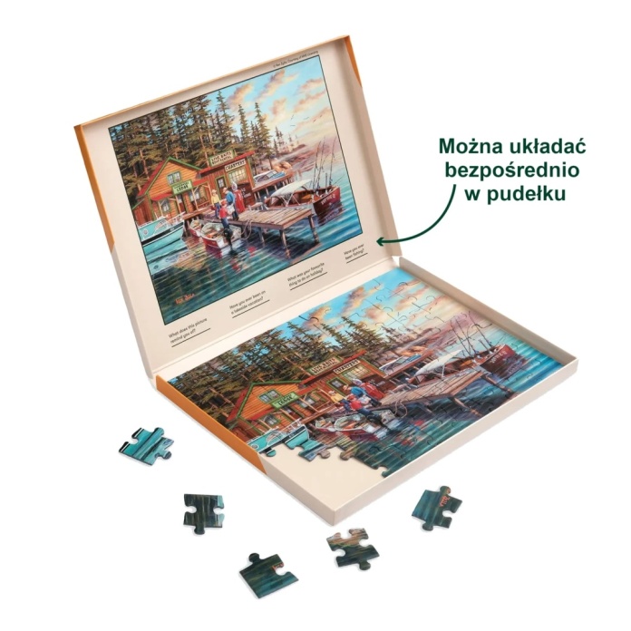 Terapia reminiscencyjna puzzle Relish jezioro i natura
